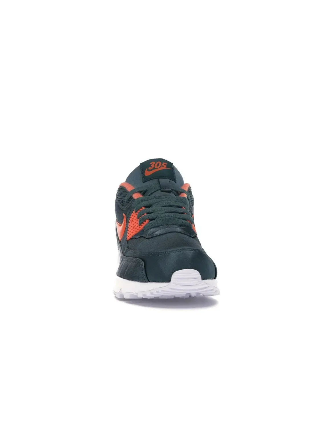 Мужские кроссовки Lifestyle Nike Air Max 90 — изображение 2 из 4, зеленый/оранжевый-белый