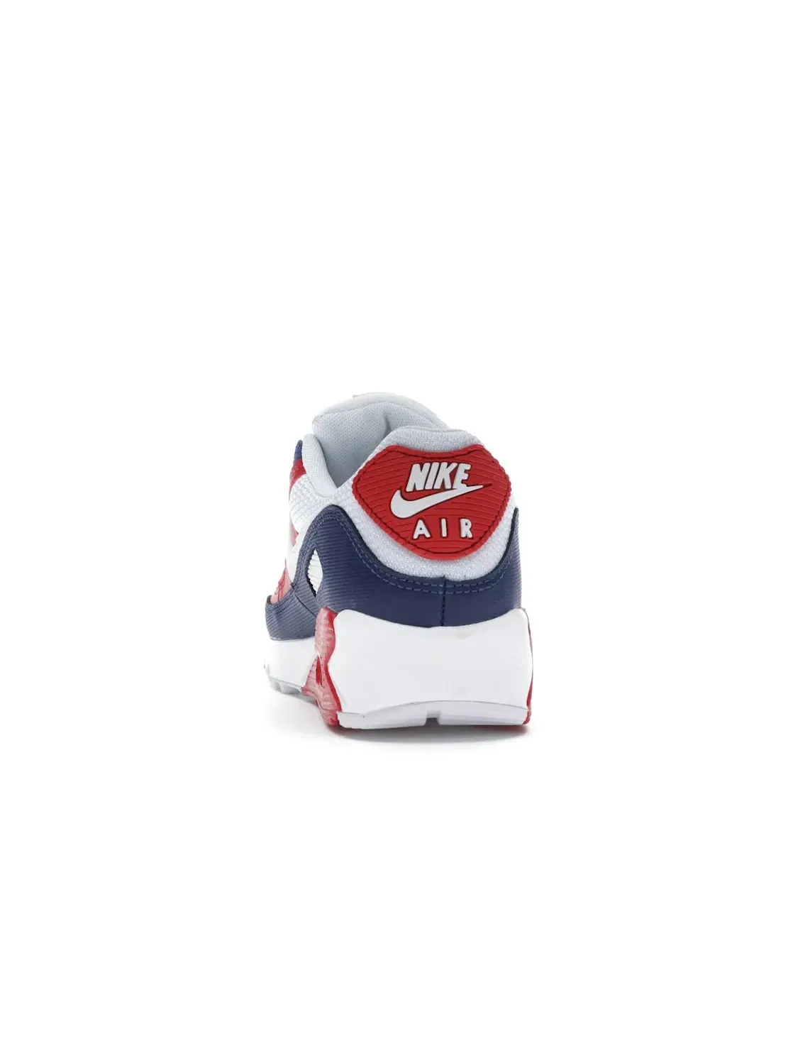 Мужские кроссовки Lifestyle Nike Air Max 90 — изображение 4 из 4, белый/красный