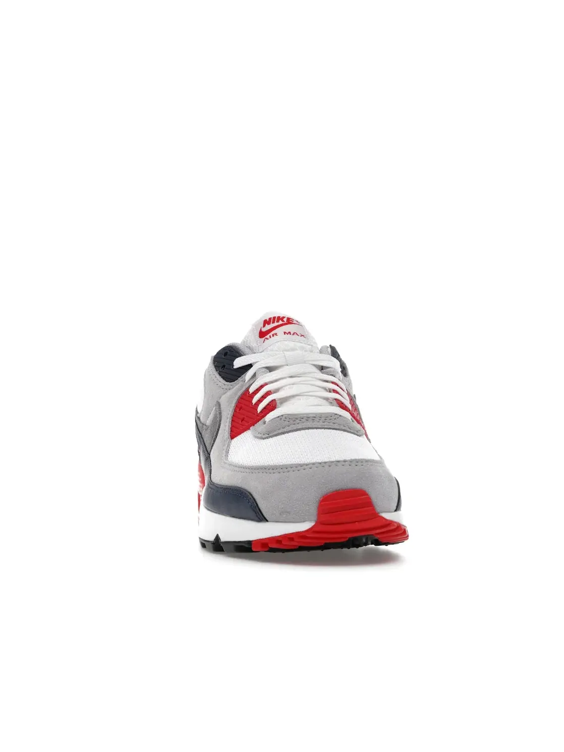 Мужские кроссовки Lifestyle Nike Air Max 90 — изображение 2 из 4, белый/серый/красный