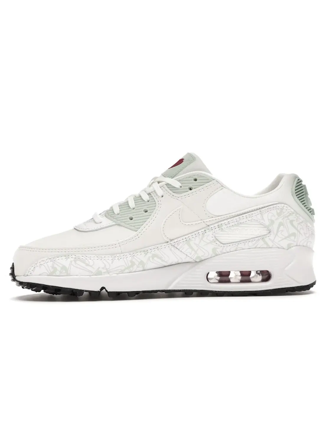 Женские кроссовки Lifestyle Nike Air Max 90 — изображение 3 из 4, белый/белый