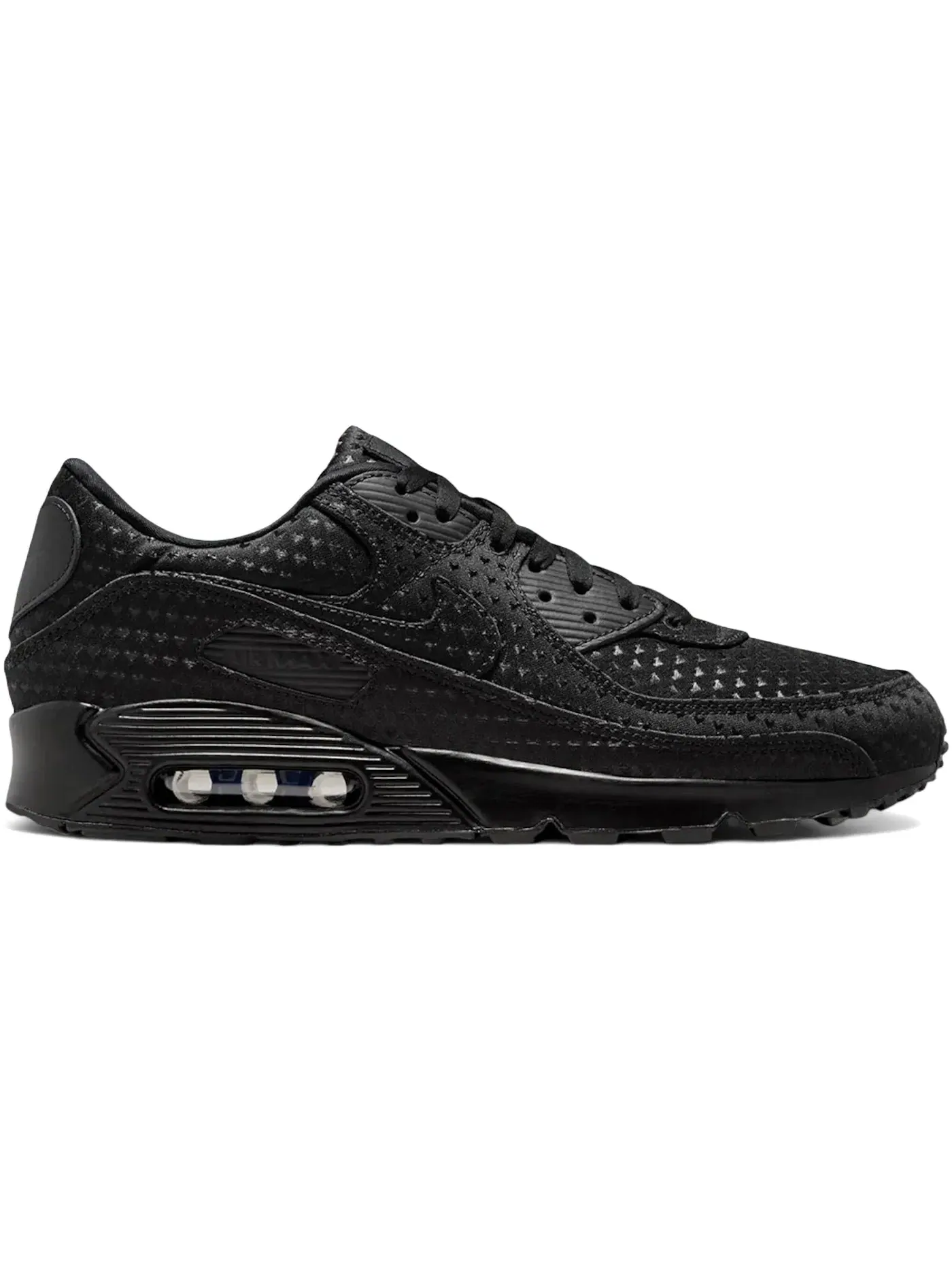 Мужские кроссовки Lifestyle Nike Air Max 90 — изображение 1 из 1, черный/черный/красный