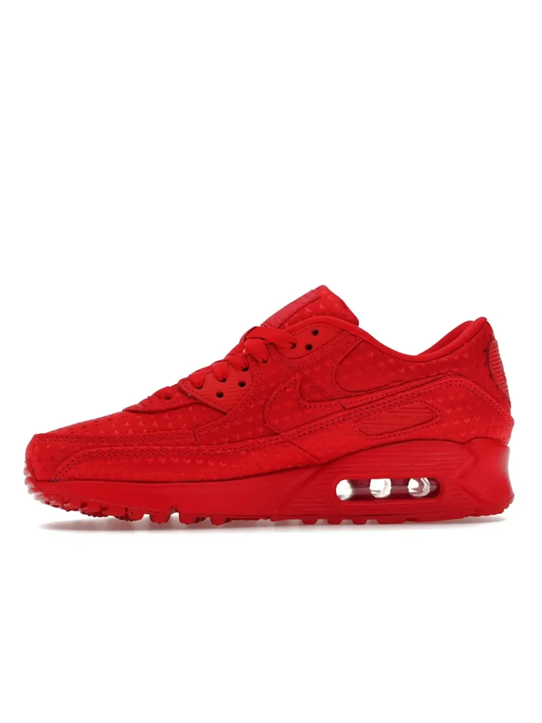 Мужские кроссовки Lifestyle Nike Air Max 90 — изображение 3 из 4, красный/красный/черный