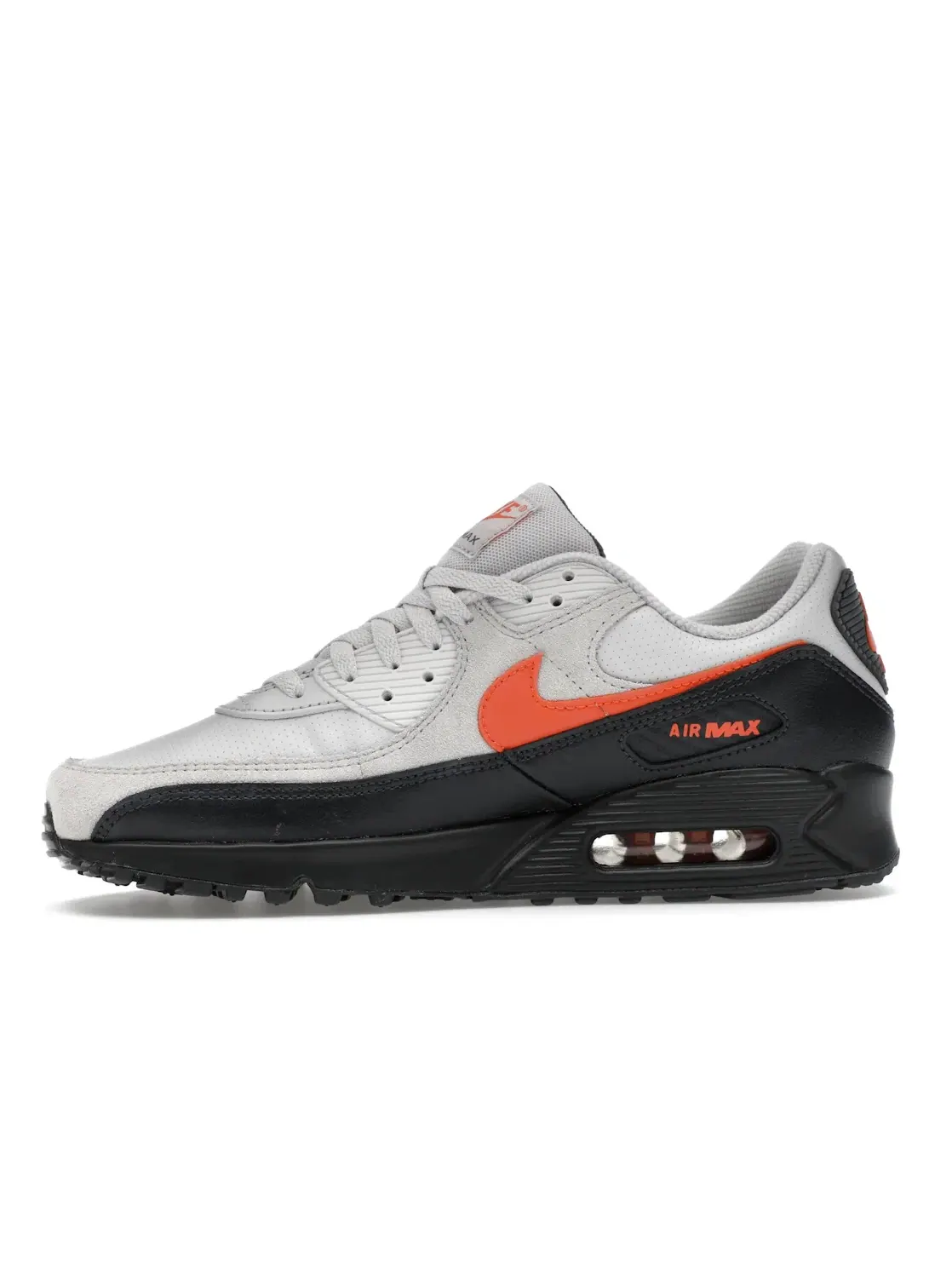 Мужские кроссовки Lifestyle Nike Air Max 90 — изображение 3 из 4, серый//белый/оранжевый