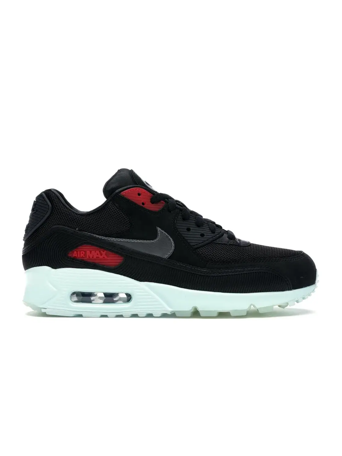 Мужские кроссовки Lifestyle Nike Air Max 90 Vinyl — изображение 1 из 4, черный/серый--красный