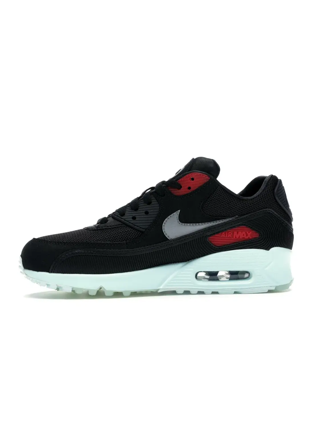 Мужские кроссовки Lifestyle Nike Air Max 90 Vinyl — изображение 3 из 4, черный/серый--красный