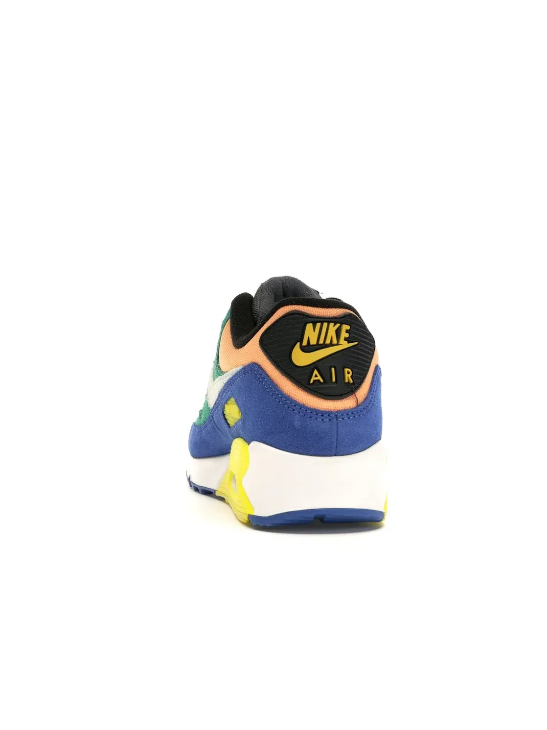 Мужские кроссовки Lifestyle с разноцветным верхом Nike Air Max 90 — изображение 4 из 4, зеленый