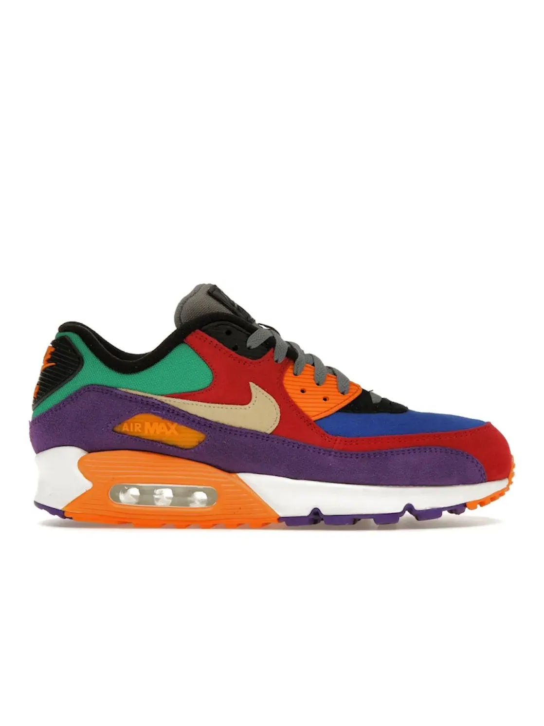 Мужские кроссовки Lifestyle с ярким дизайном Nike Air Max 90 — изображение 1 из 4, красный/бледный
