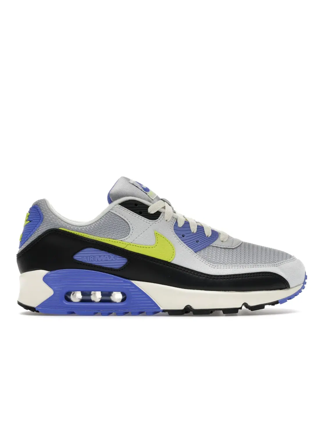 Мужские кроссовки на шнуровке Nike Air Max 90 — изображение 1 из 4, синий