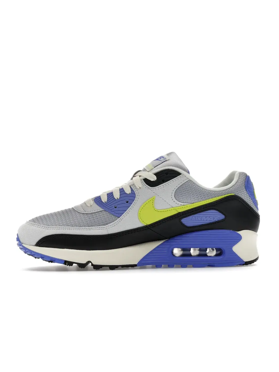 Мужские кроссовки на шнуровке Nike Air Max 90 — изображение 3 из 4, синий