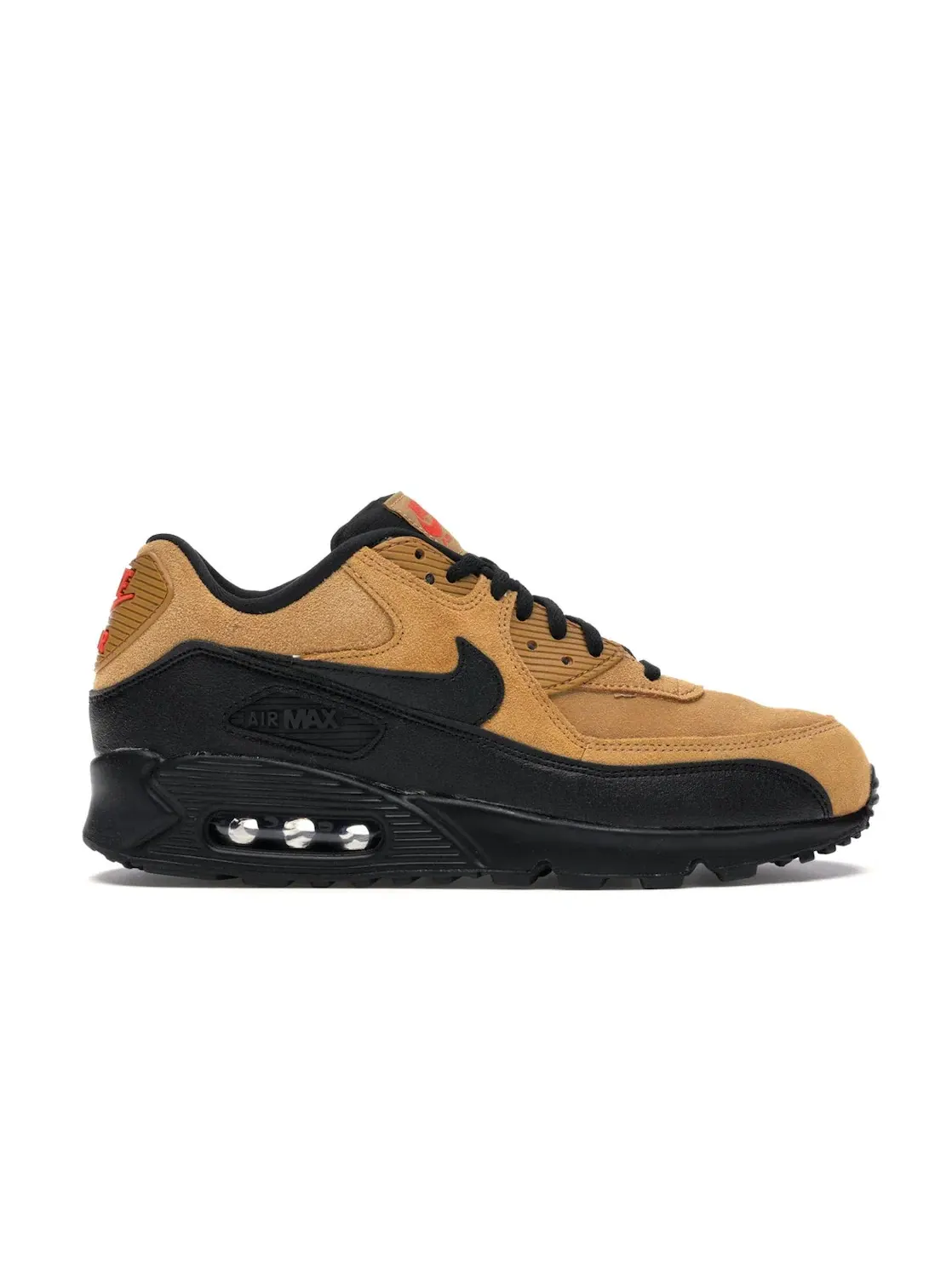 Мужские кроссовки Lifestyle с амортизацией Nike Air Max 90 — изображение 1 из 4, черный