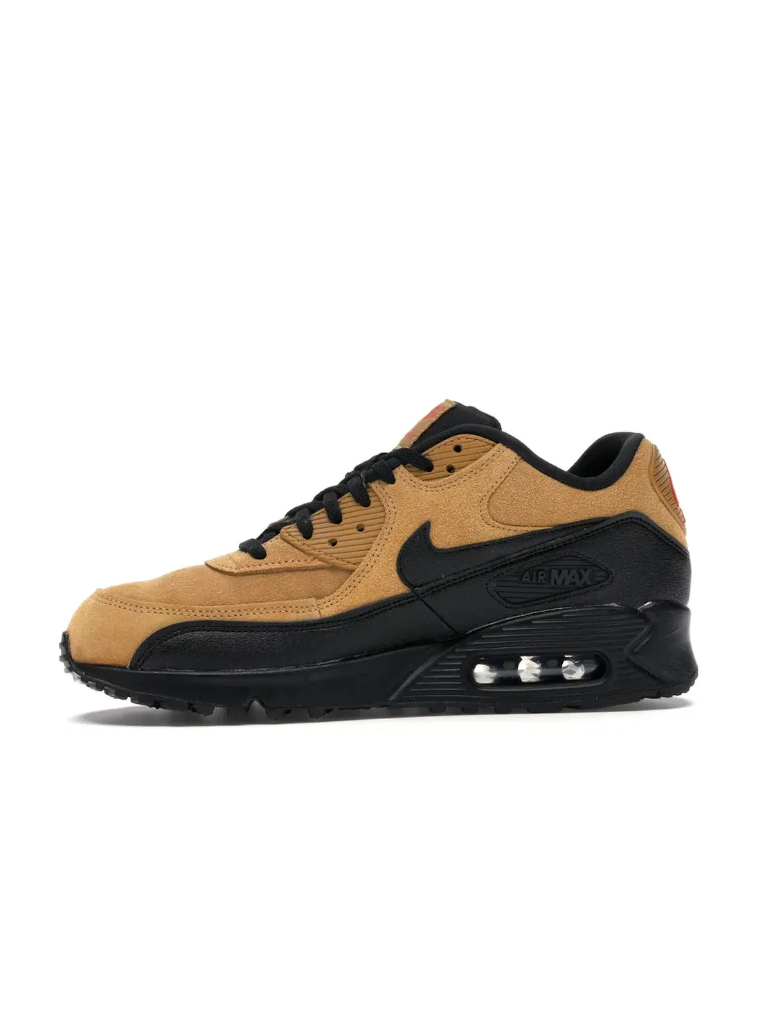 Мужские кроссовки Lifestyle с амортизацией Nike Air Max 90 — изображение 3 из 4, черный