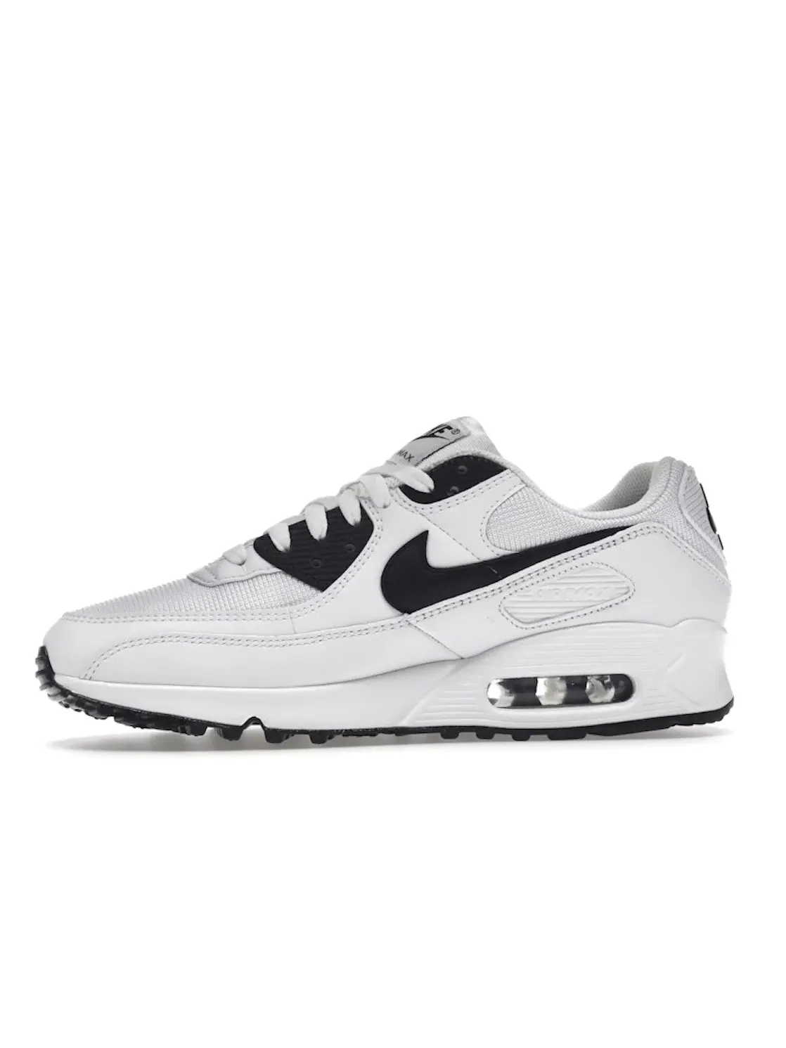 Мужские кроссовки Lifestyle Nike Air Max 90 — изображение 3 из 4, белый/белый/черный