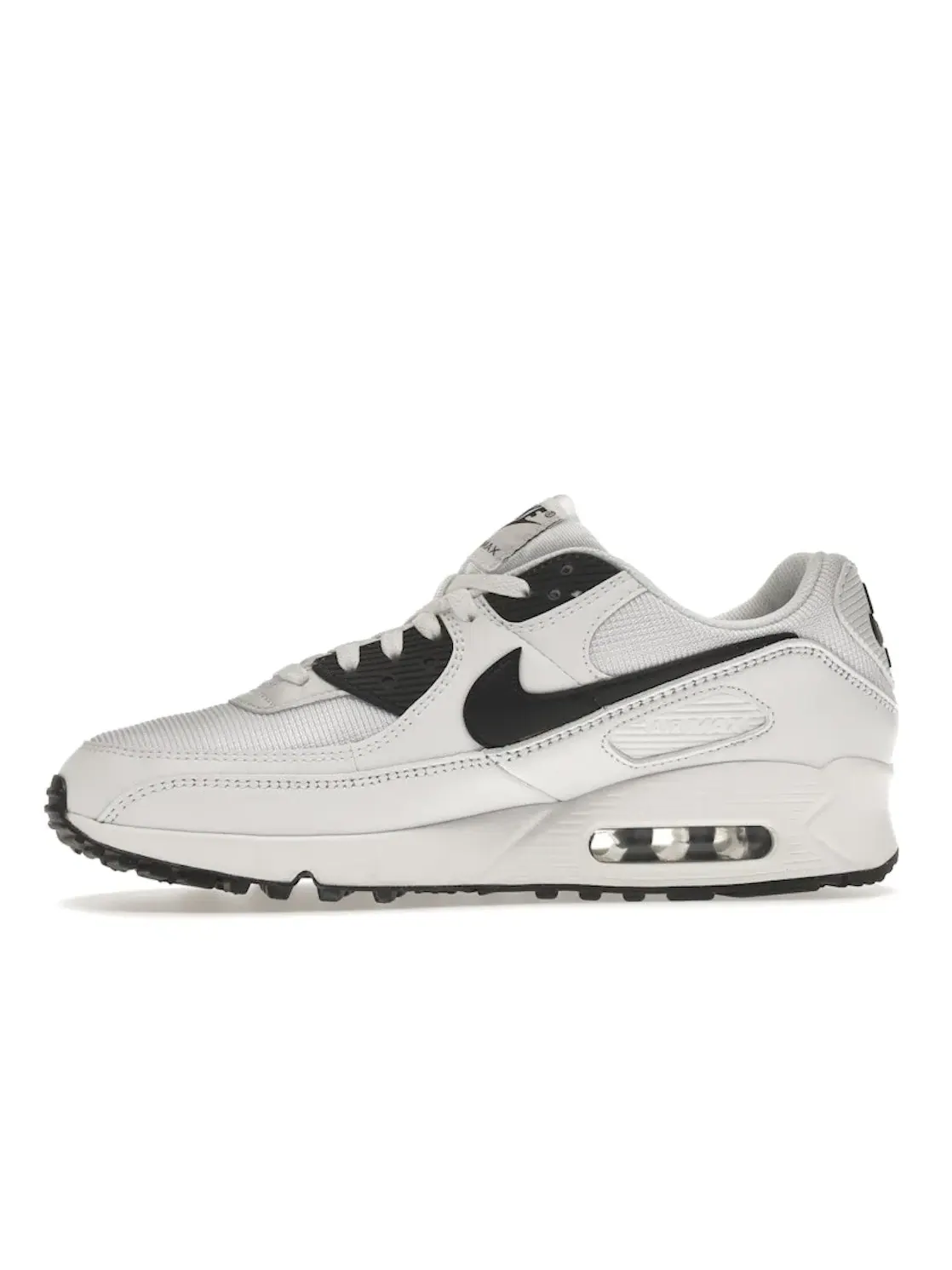 Мужские кроссовки Lifestyle с сетчатым верхом Nike Air Max 90 — изображение 3 из 4, белый/белый-черный