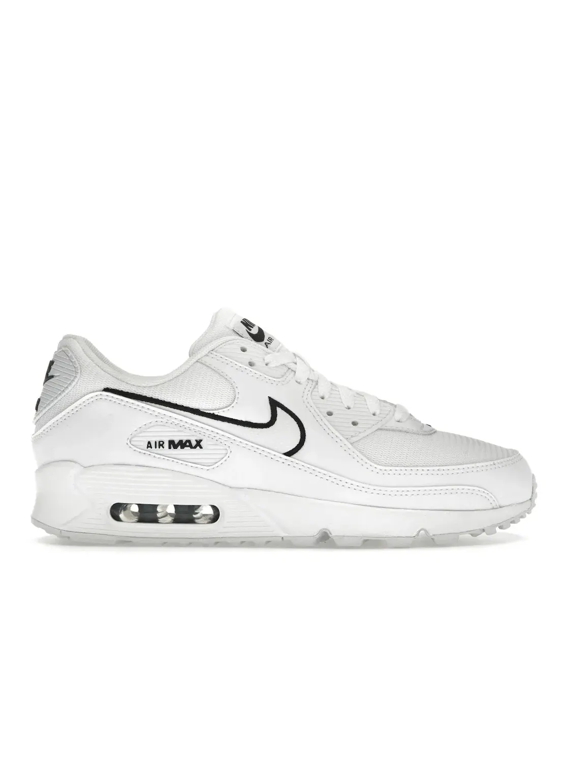 Мужские кроссовки Lifestyle Nike Air Max 90 — изображение 1 из 4, белый/черный