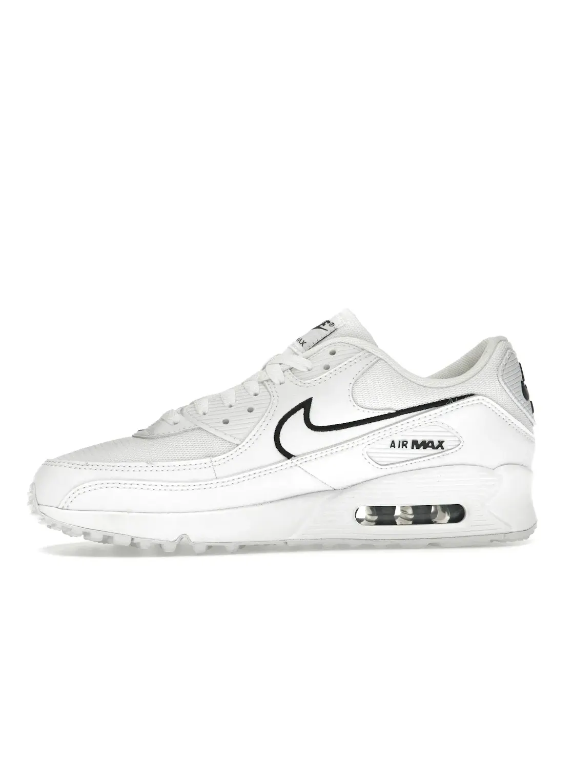 Мужские кроссовки Lifestyle Nike Air Max 90 — изображение 3 из 4, белый/черный