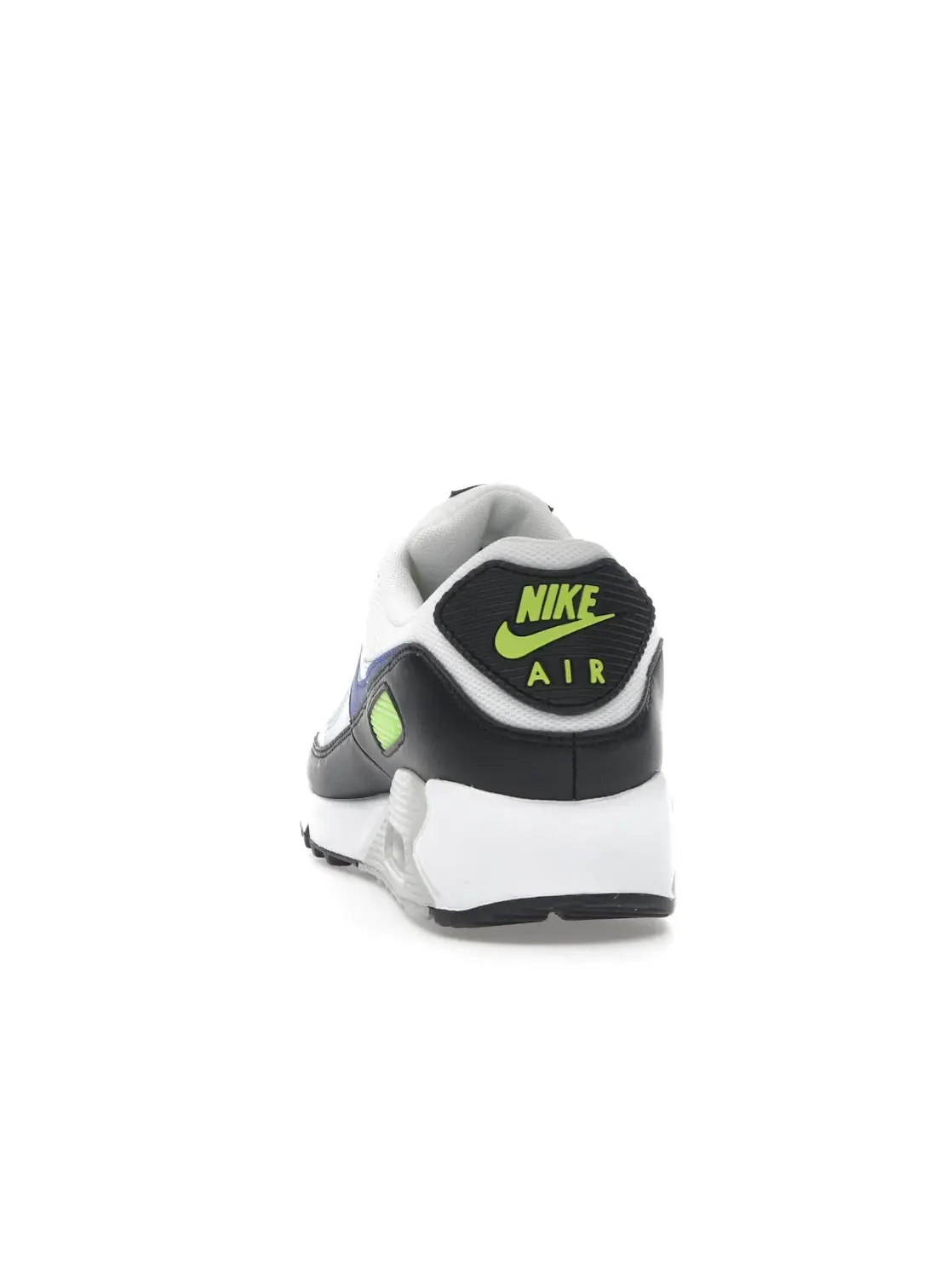 Женские кроссовки с амортизацией Nike Air Max 90 Nike — изображение 4 из 4, белый//синий/синий