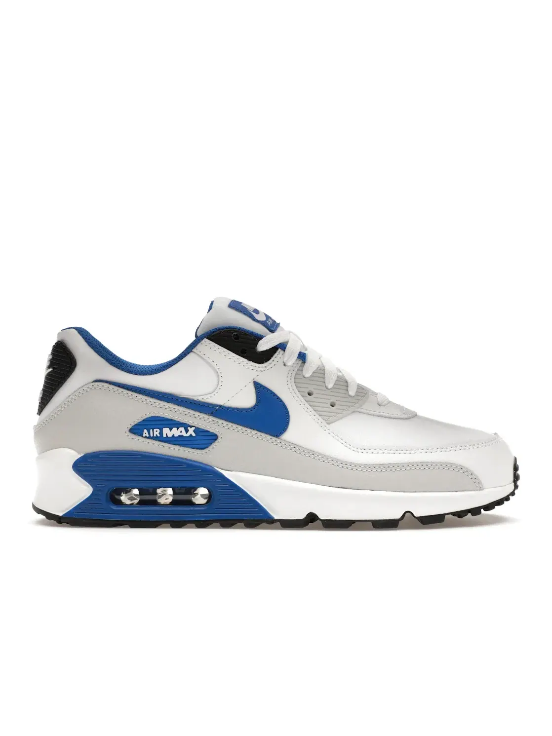 Мужские кроссовки Lifestyle с Air Max амортизацией Nike Air Max 90 — изображение 1 из 4, белый/--черный