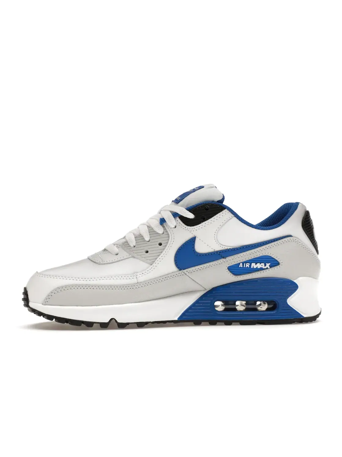 Мужские кроссовки Lifestyle с Air Max амортизацией Nike Air Max 90 — изображение 3 из 4, белый/--черный