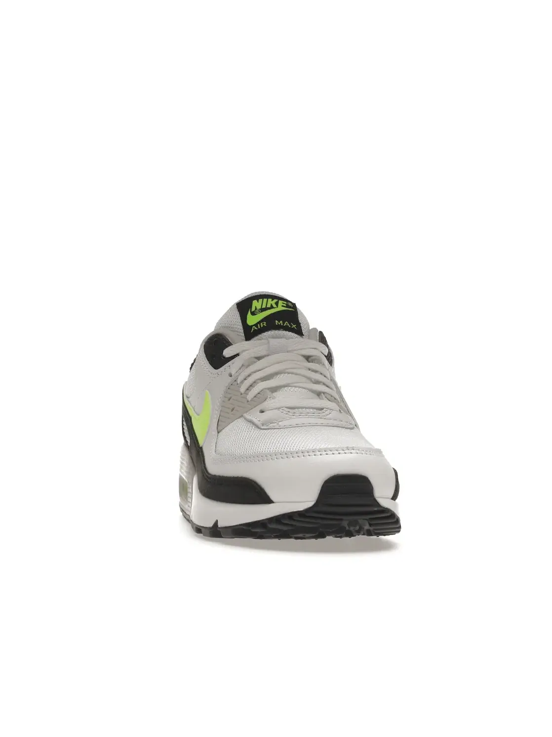Мужские кроссовки Lifestyle с контрастными деталями Nike Air Max 90 — изображение 2 из 4, белый/-черный-серый