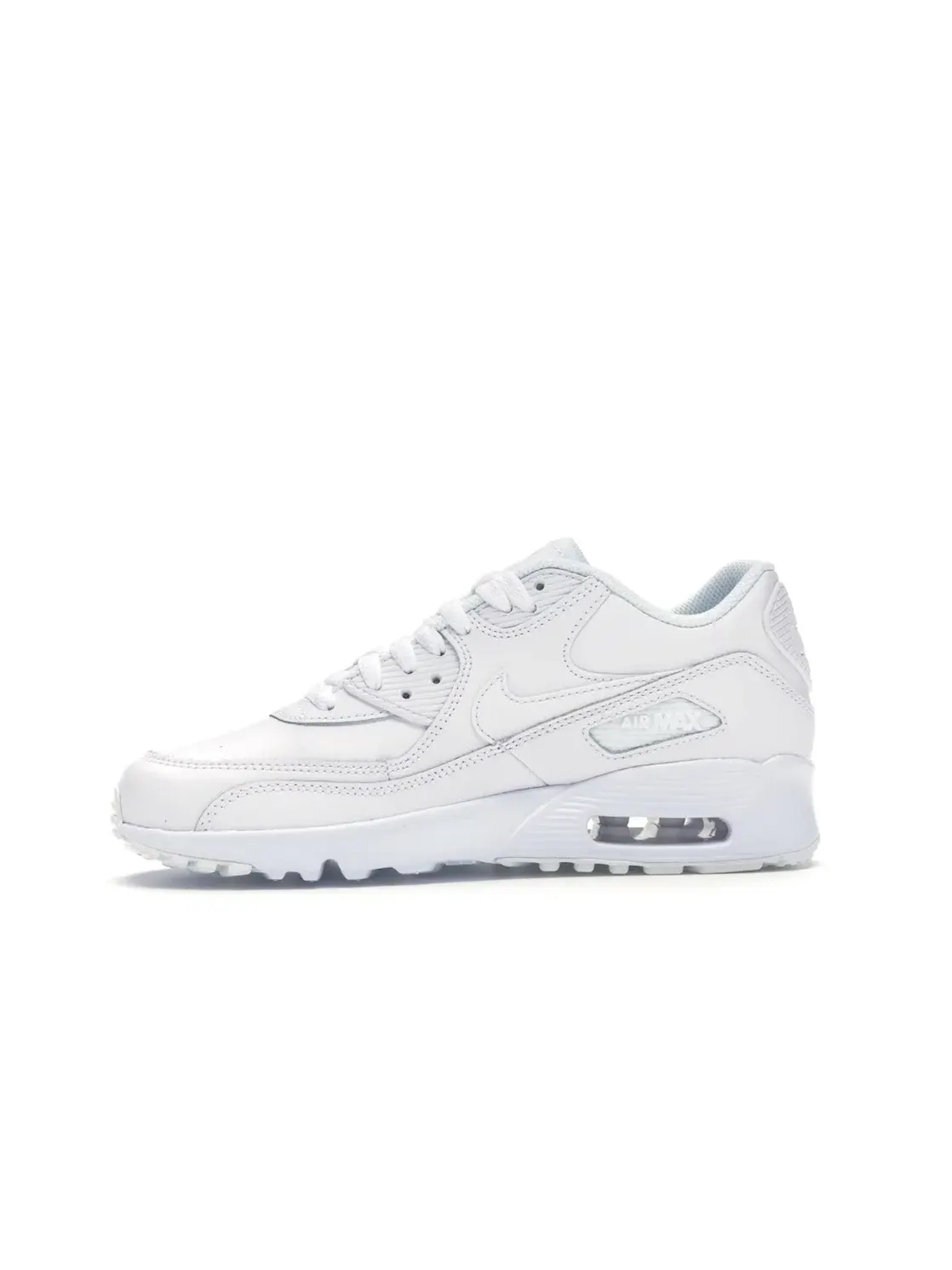 Детские кроссовки Lifestyle Nike Air Max 90 — изображение 3 из 4, белый/белый