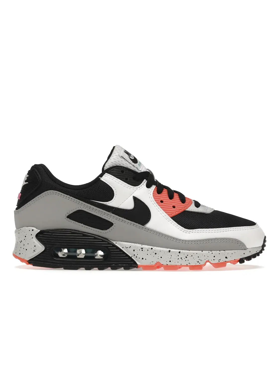 Мужские кроссовки для активного отдыха Nike Air Max 90 — изображение 1 из 4, белый/оранжевый--черный