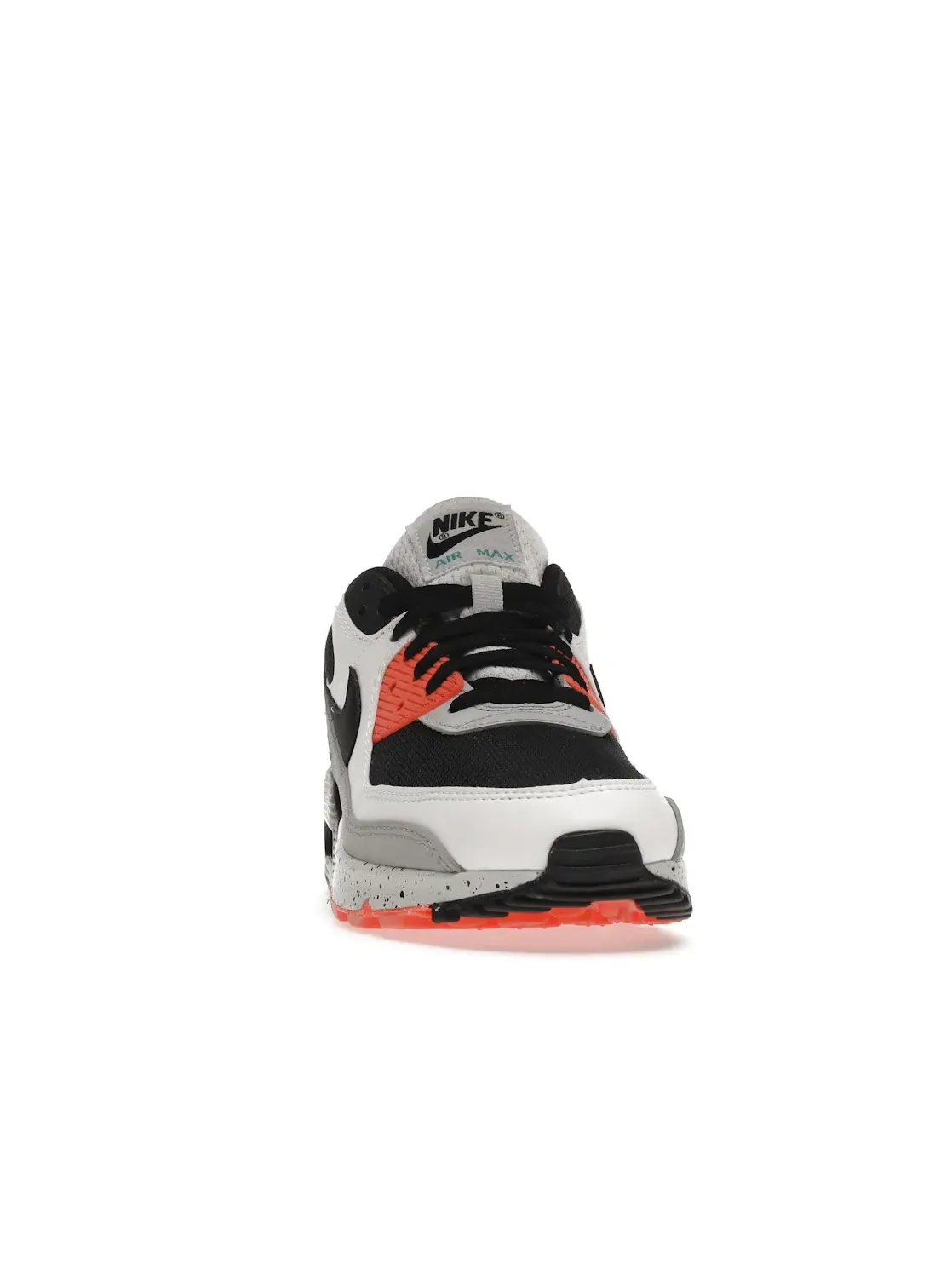 Мужские кроссовки для активного отдыха Nike Air Max 90 — изображение 2 из 4, белый/оранжевый--черный