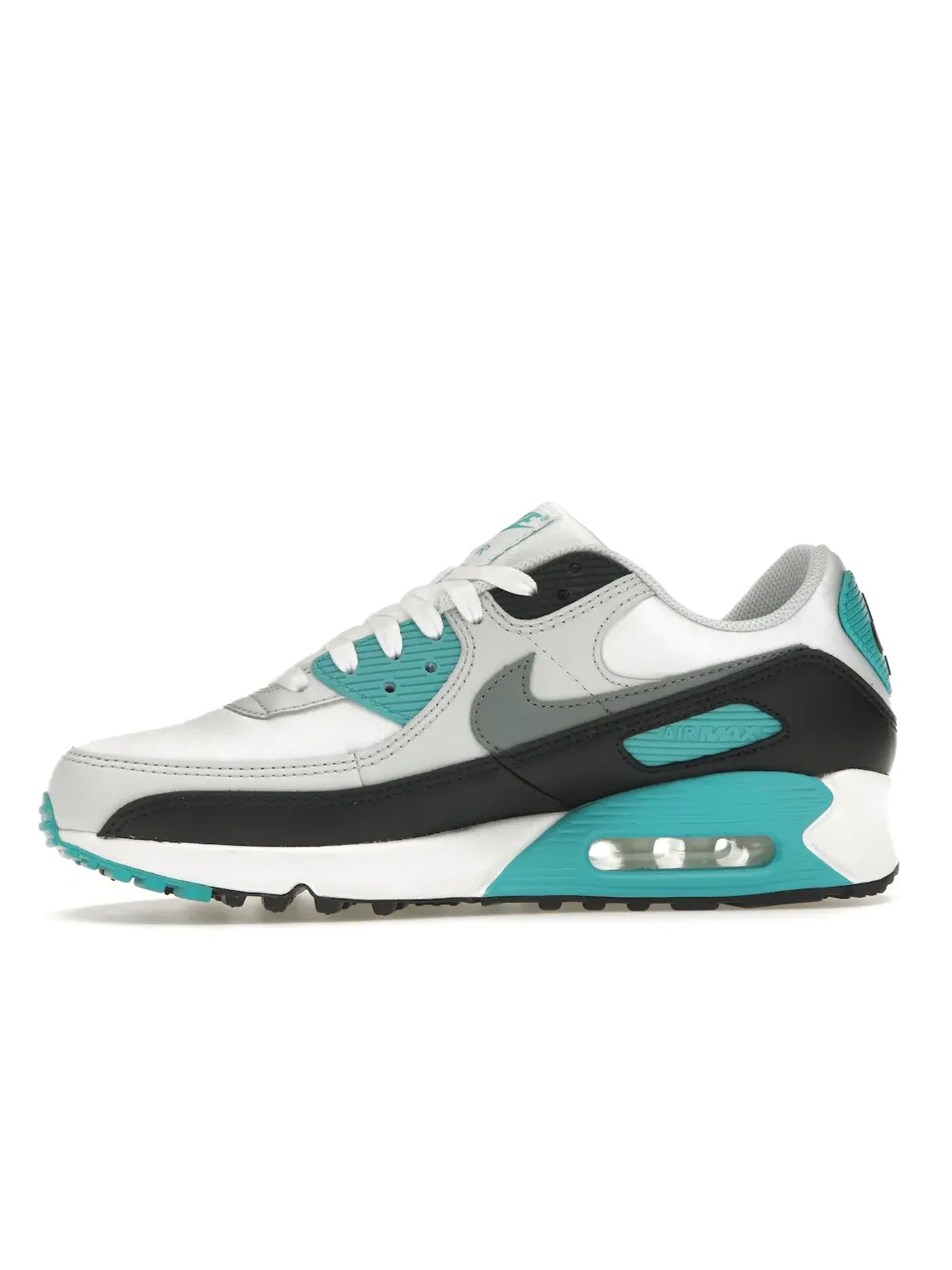 Женские кроссовки Lifestyle Nike Air Max 90 — изображение 3 из 4, белый//черный/серый