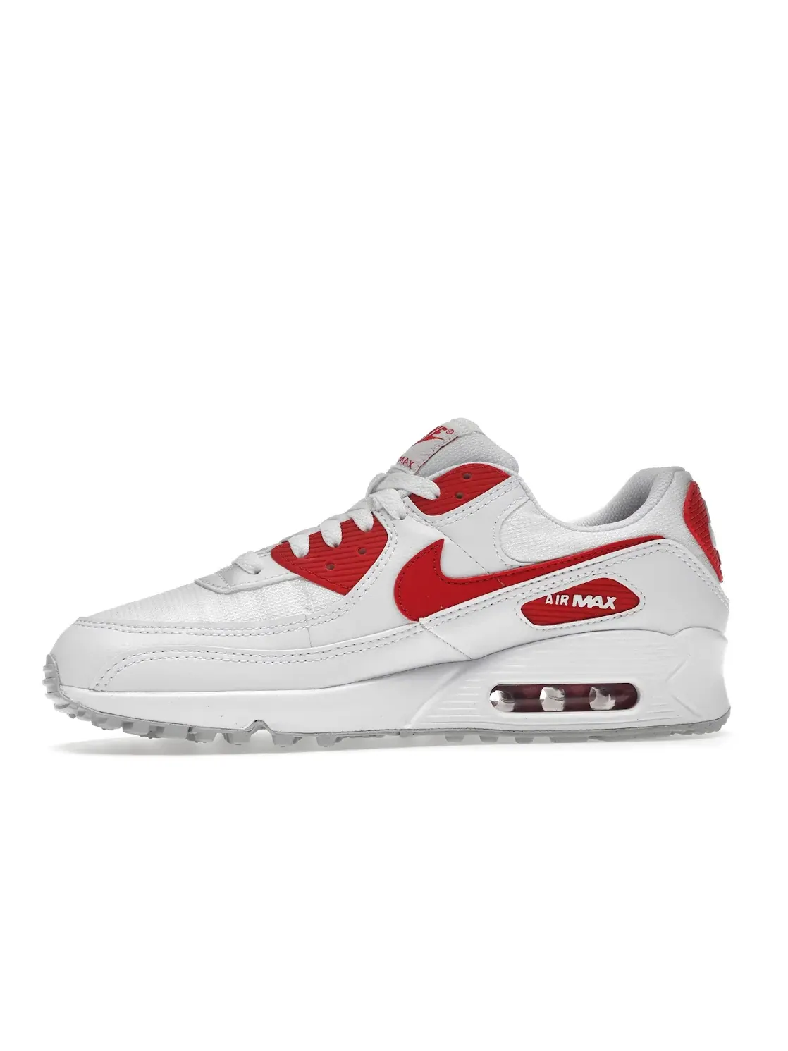 Мужские кроссовки Lifestyle Nike Air Max 90 — изображение 3 из 4, белый/серый/красный