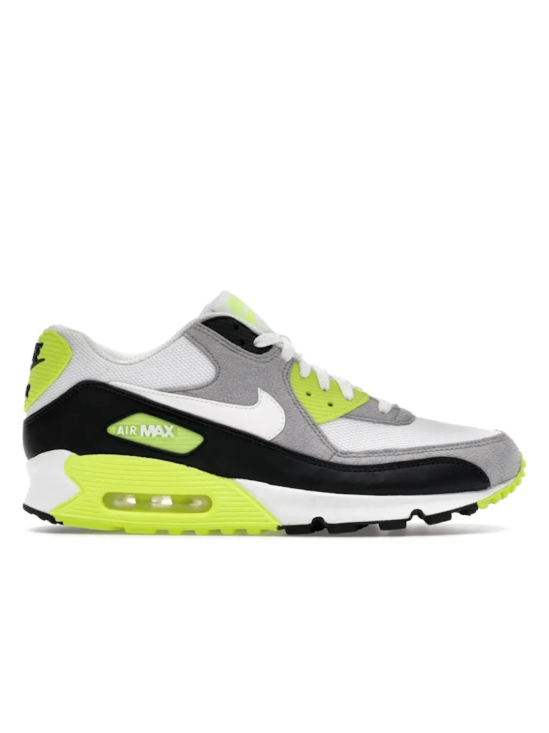 Мужские кроссовки Lifestyle Nike Air Max 90 — изображение 1 из 4, черный/белый-серый