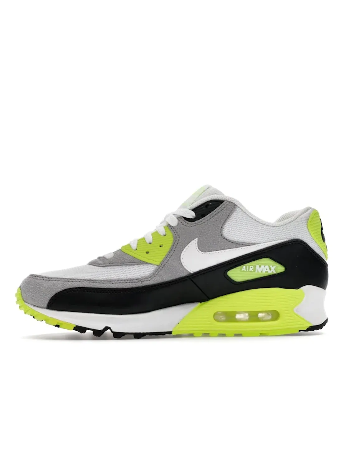 Мужские кроссовки Lifestyle Nike Air Max 90 — изображение 3 из 4, черный/белый-серый