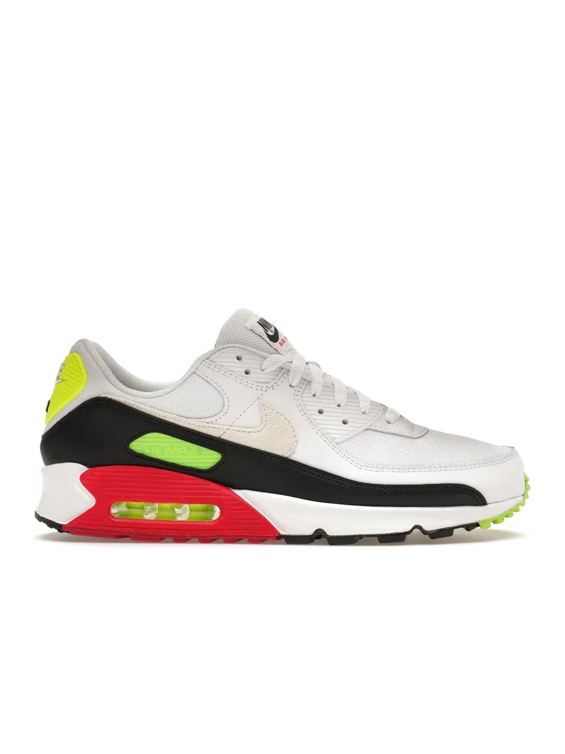Мужские кроссовки для повседневной носки Nike Air Max 90 Nike — изображение 1 из 4, белый/черный--розовый