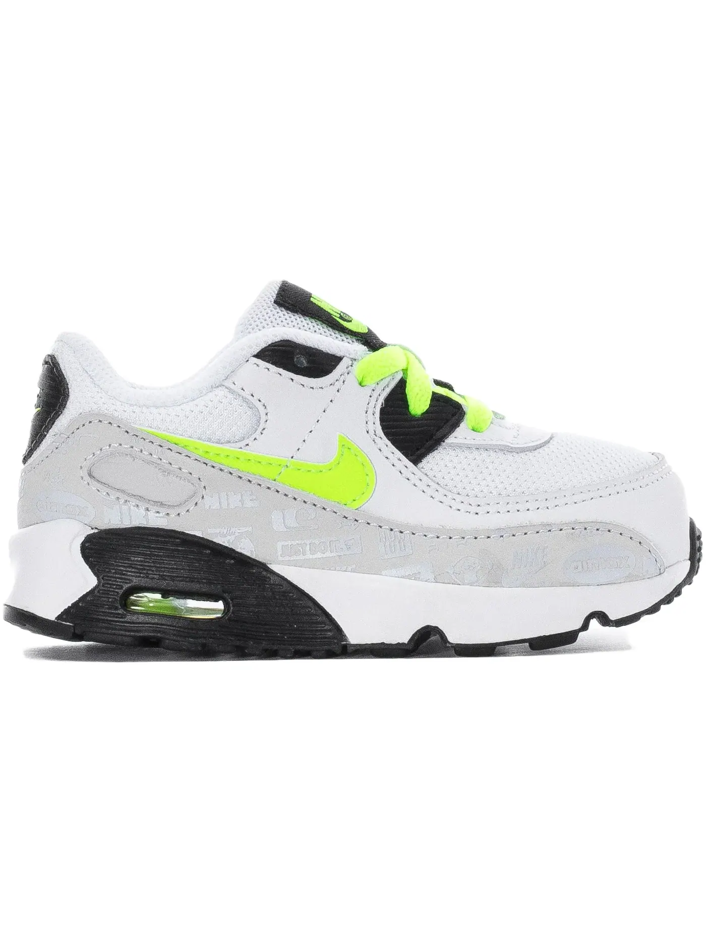 Детские кроссовки Lifestyle Nike Air Max 90 — изображение 1 из 1, белый//черный
