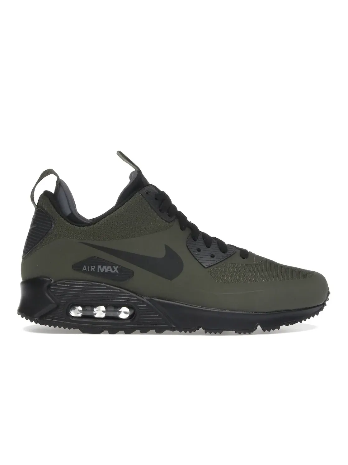 Мужские кроссовки Lifestyle Nike Air Max 90 Winter Mid — изображение 1 из 4, черный