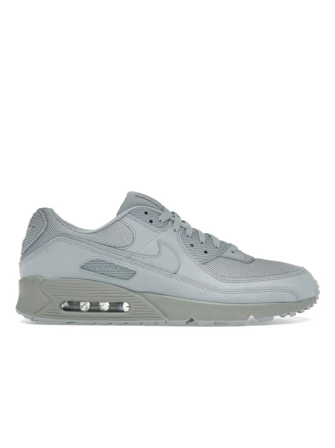 Мужские кроссовки Lifestyle Nike Air Max 90 — изображение 1 из 4, серый/серый