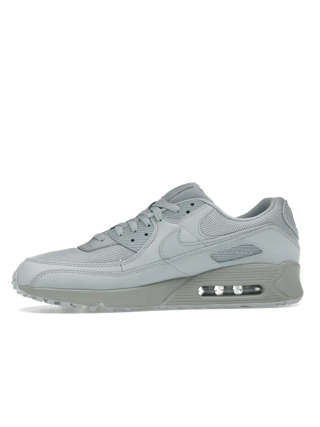 Мужские кроссовки Lifestyle Nike Air Max 90 — изображение 3 из 4, серый/серый