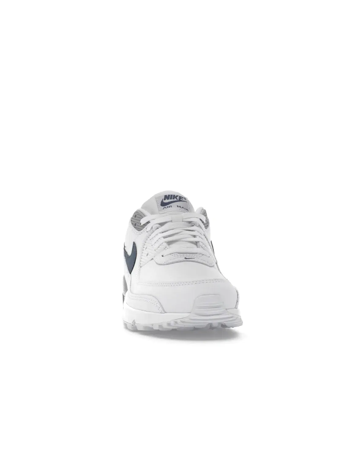 Мужские кроссовки Lifestyle с повседневным дизайном Nike Air Max 90 — изображение 2 из 4, белый/серый/синий