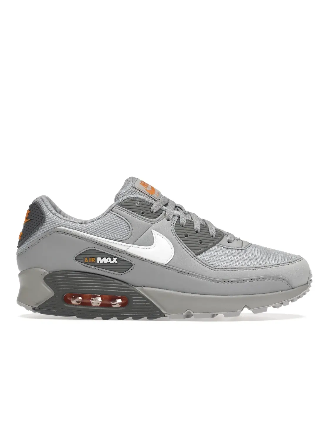 Мужские кроссовки Lifestyle Nike Air Max 90 — изображение 1 из 4, серый//серый/белый