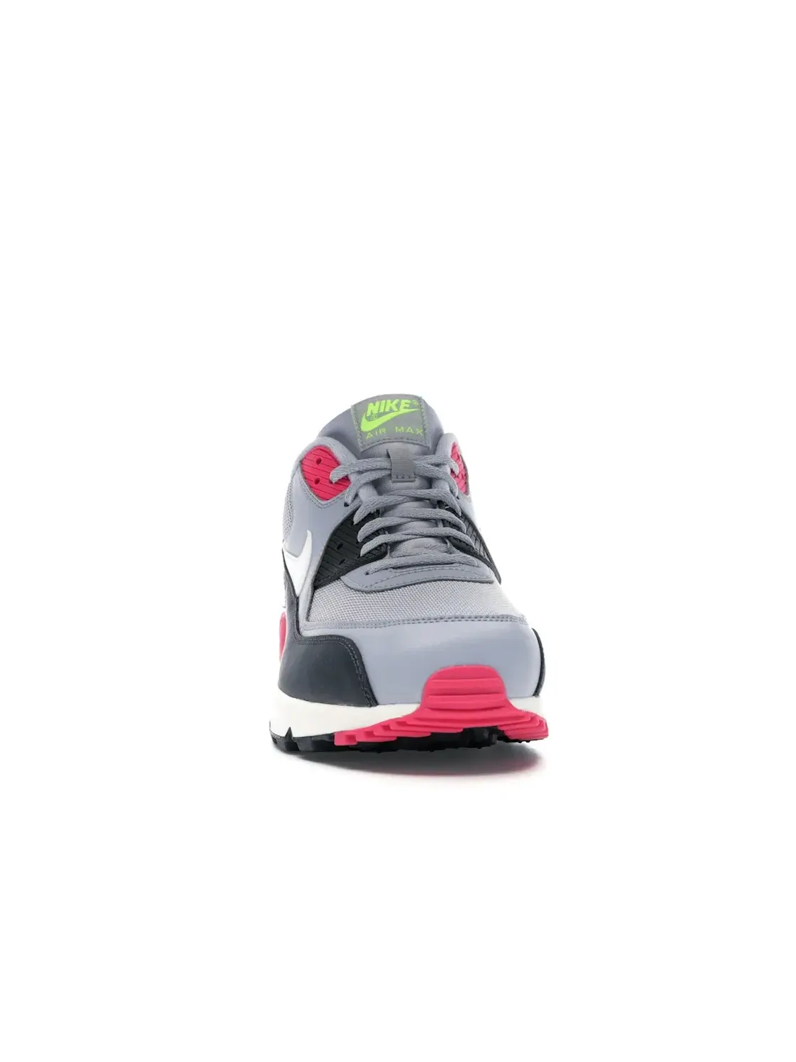 Мужские кроссовки Lifestyle с сетчатым верхом Nike Air Max 90 — изображение 2 из 4, серый/розовый--белый