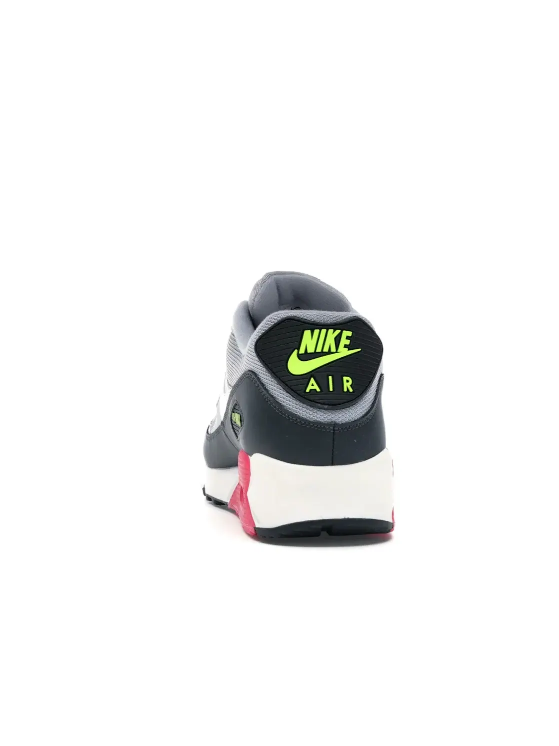 Мужские кроссовки Lifestyle с сетчатым верхом Nike Air Max 90 — изображение 4 из 4, серый/розовый--белый