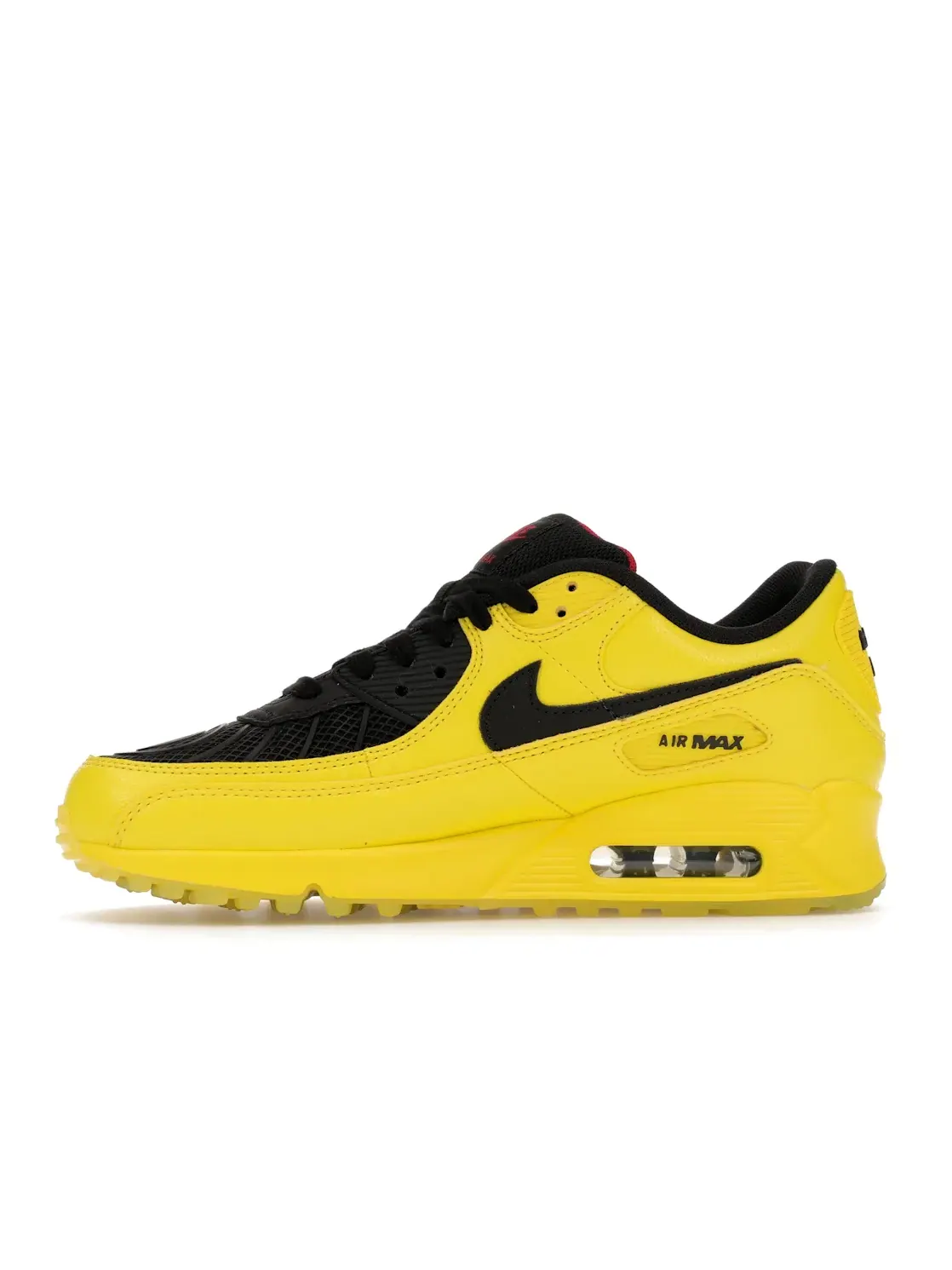 Мужские кроссовки Lifestyle Nike Air Max 90 — изображение 3 из 4, черный/красный/красный