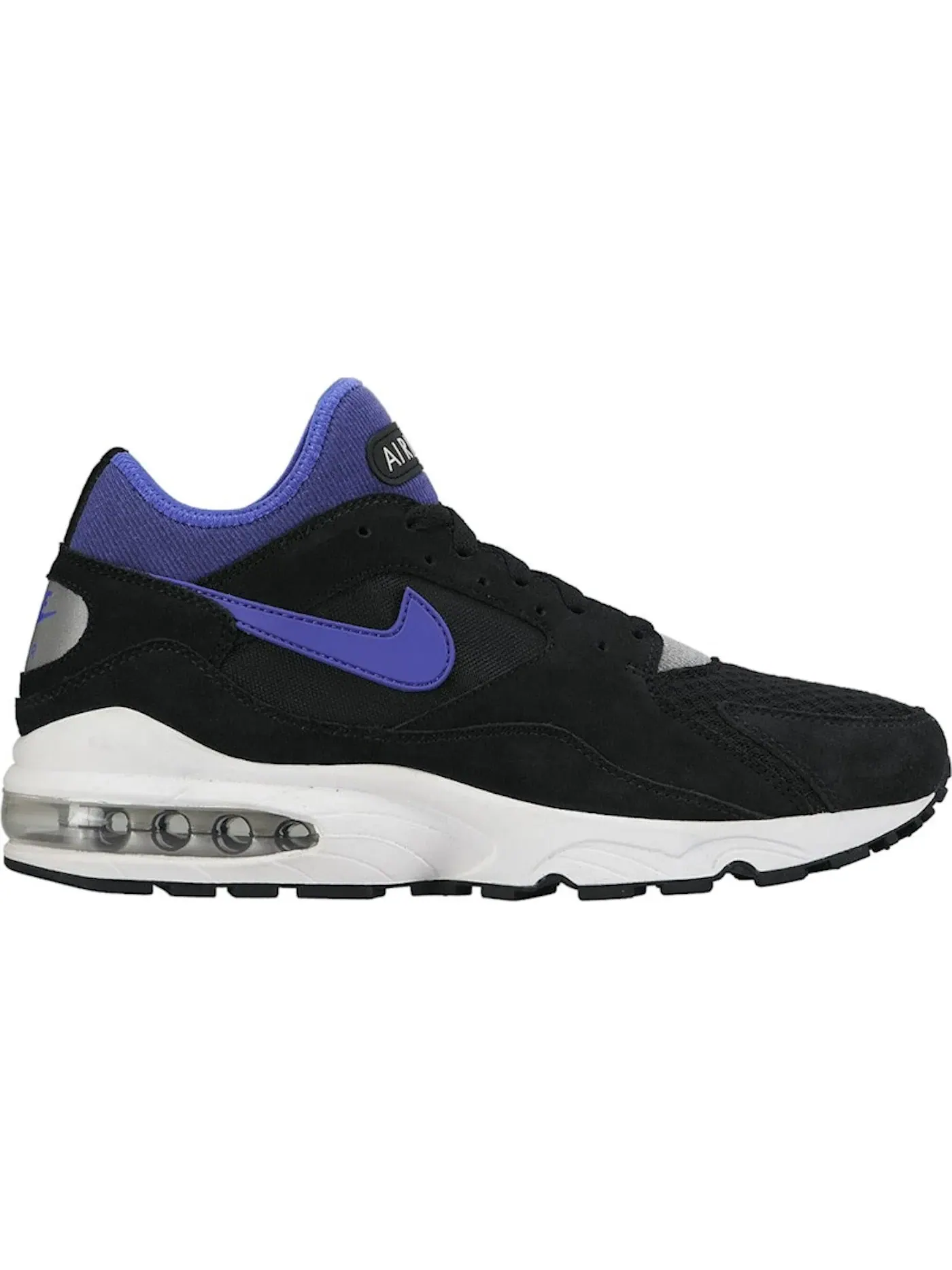 Мужские кроссовки Lifestyle Nike Air Max 93 — изображение 1 из 1, черный/фиолетовый