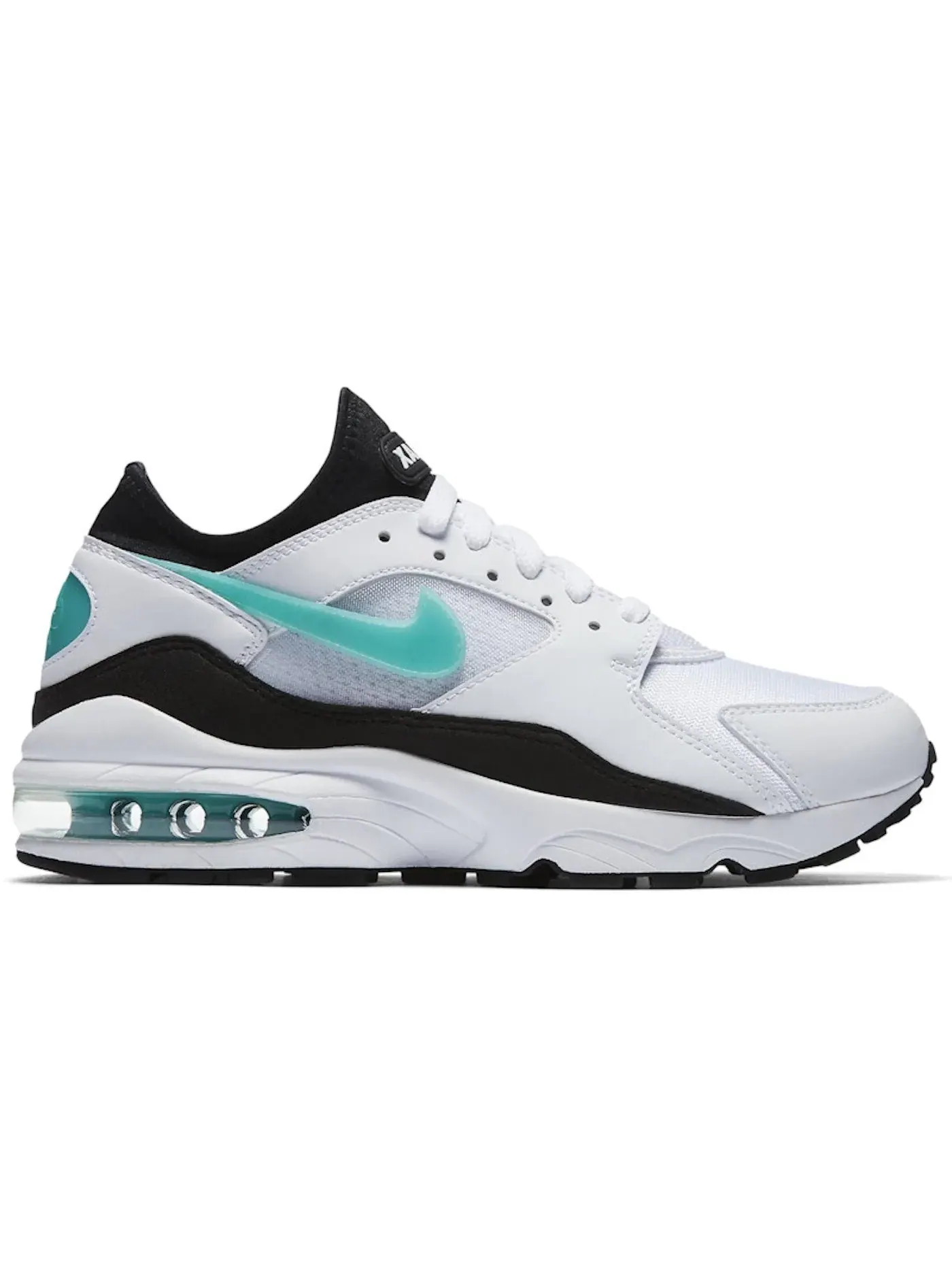Женские кроссовки Lifestyle Nike Air Max 93 — изображение 1 из 1, белый/-черный