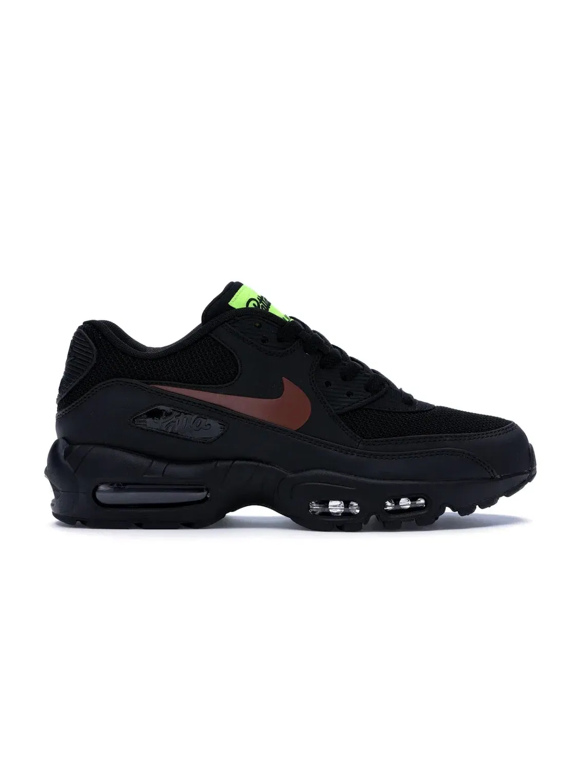 Мужские кроссовки Lifestyle Nike Air Max 95/90 Patta Publicity — изображение 1 из 4, черный/-черный