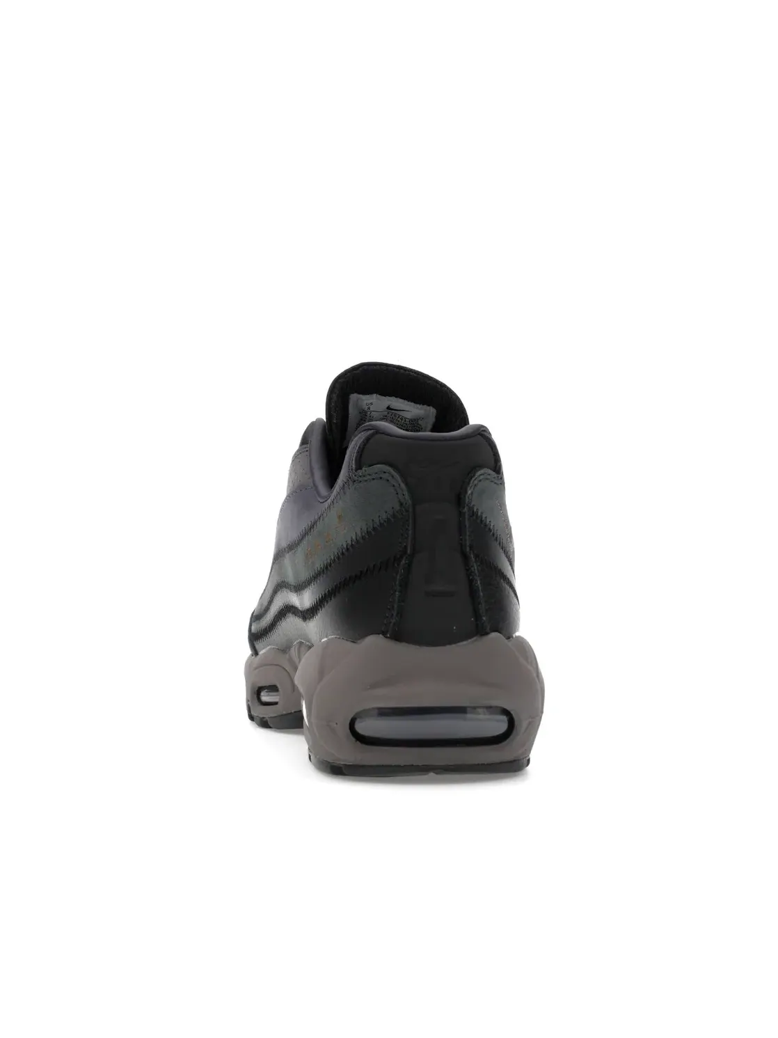 Мужские кроссовки Lifestyle с принтом Nike Air Max 95 A Ma Mani√re Hand Wash Cold — изображение 4 из 4, черный/фиолетовый