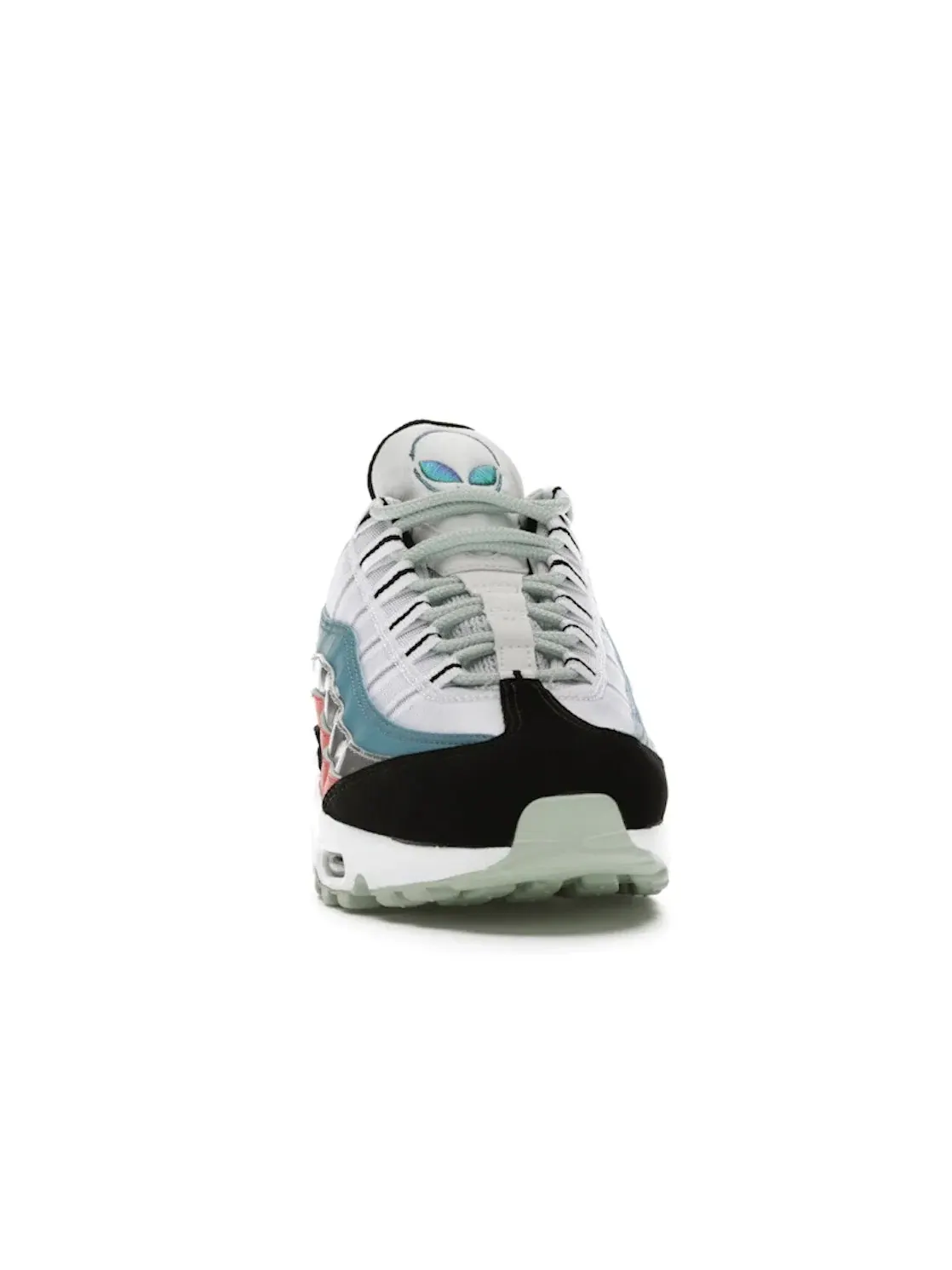Мужские кроссовки Lifestyle с амортизацией Nike Air Max 95 — изображение 2 из 4, белый/--черный