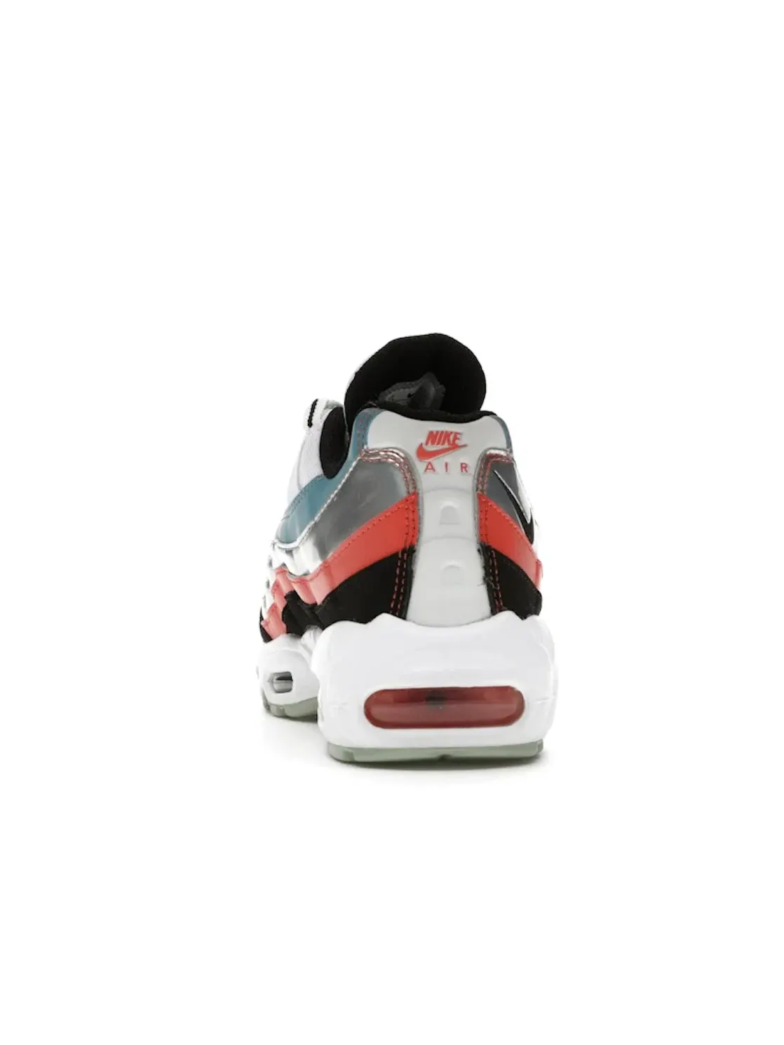 Мужские кроссовки Lifestyle с амортизацией Nike Air Max 95 — изображение 4 из 4, белый/--черный