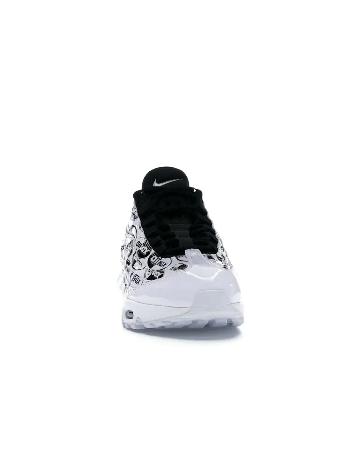 Мужские кроссовки Lifestyle с принтом Nike Air Max 95 — изображение 2 из 4, белый белый-черный