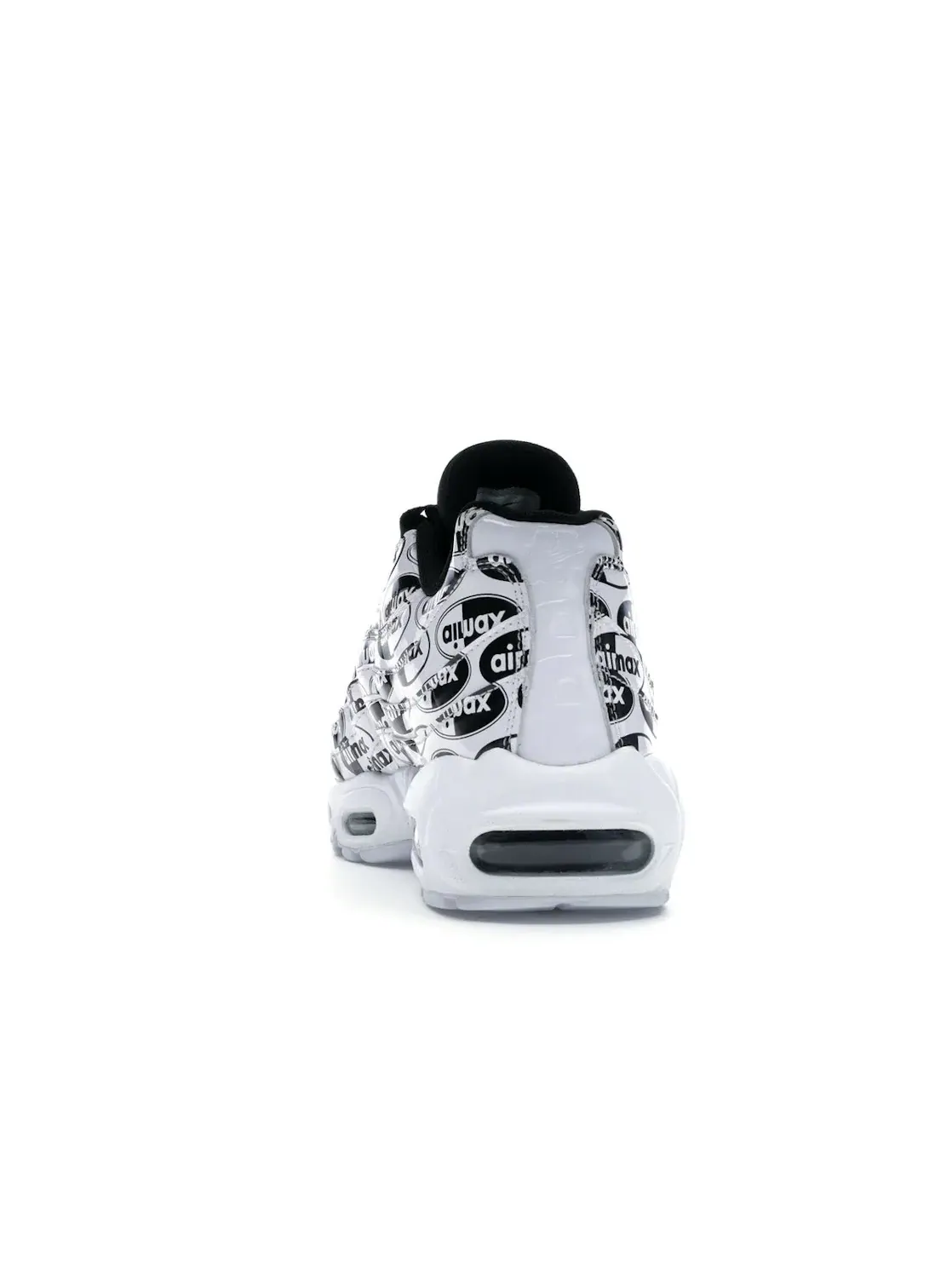 Мужские кроссовки Lifestyle с принтом Nike Air Max 95 — изображение 4 из 4, белый белый-черный