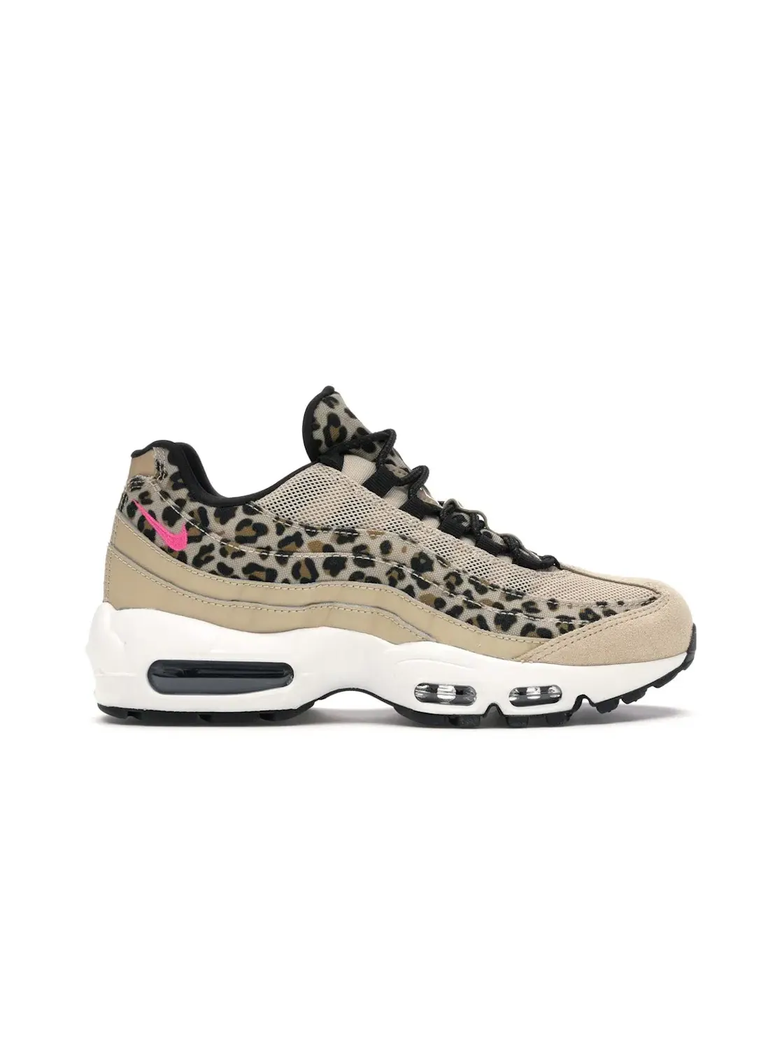 Женские кроссовки Lifestyle с принтом Nike Air Max 95 Nike — изображение 1 из 4, черный--белый