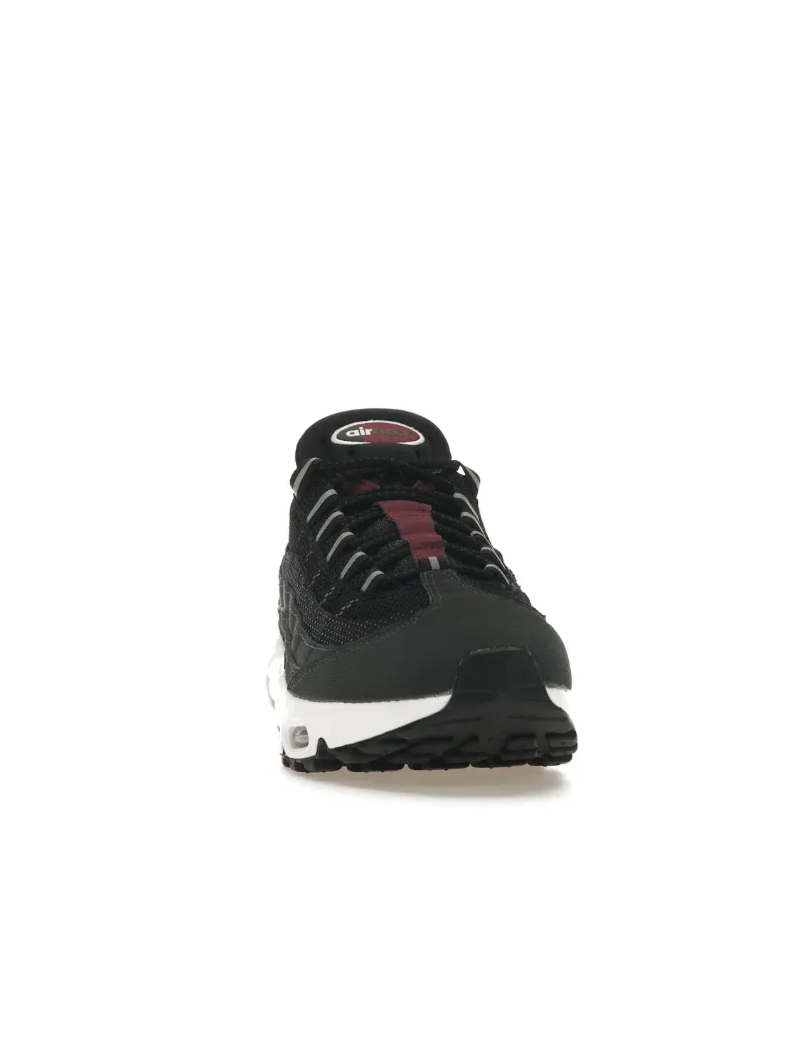 Мужские кроссовки с контрастным дизайном Nike Air Max 95 — изображение 2 из 4, черный-красный-белый